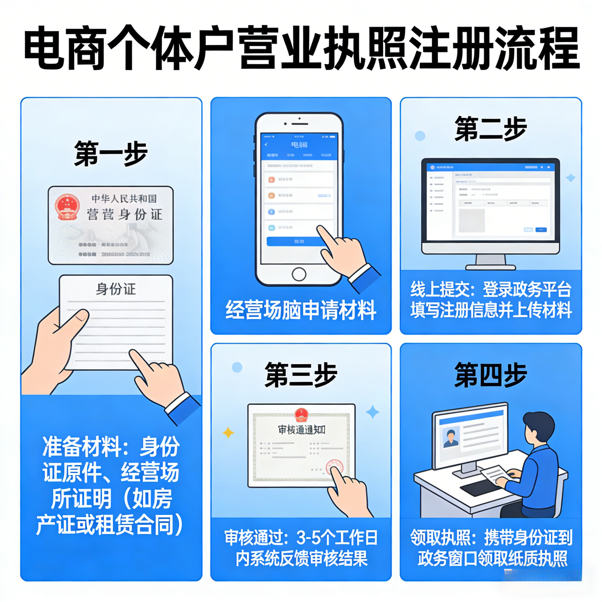 电商个体户营业执照注册