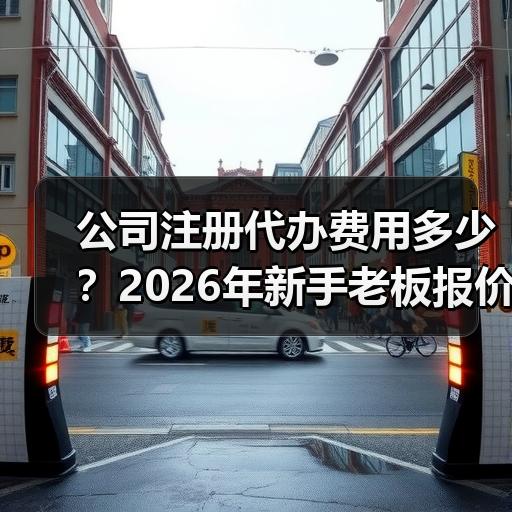 公司注册代办费用多少？2026年新手老板报价避坑指南