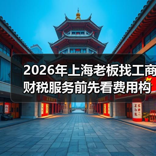 2026年上海老板找工商财税服务前先看费用构成与报价差异