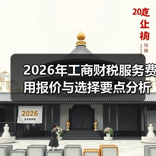 2026年工商财税服务费用报价与选择要点分析