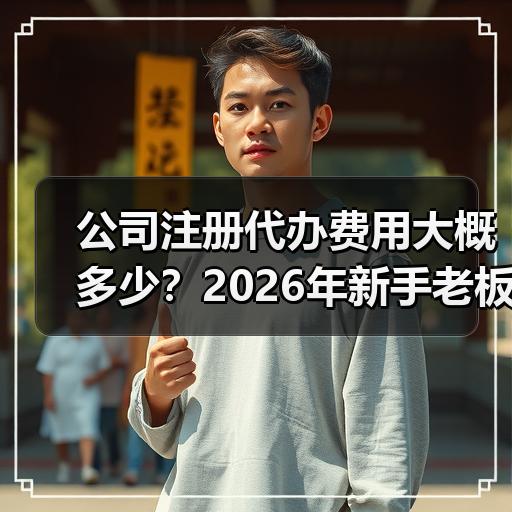 公司注册代办费用大概多少？2026年新手老板报价构成分析