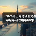 2026年工商财税服务费用构成与比价要点解析